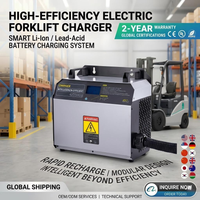 48V industrial battery charger for electric forklifts and pallet jacks