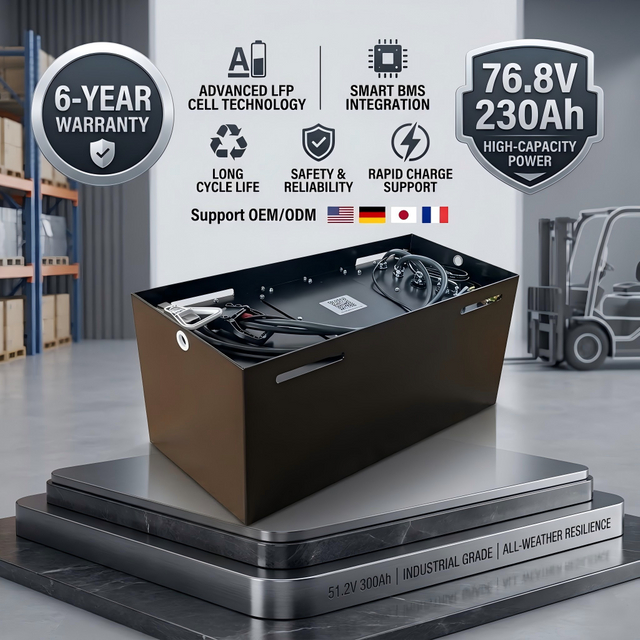 76.8V Lithium Battery