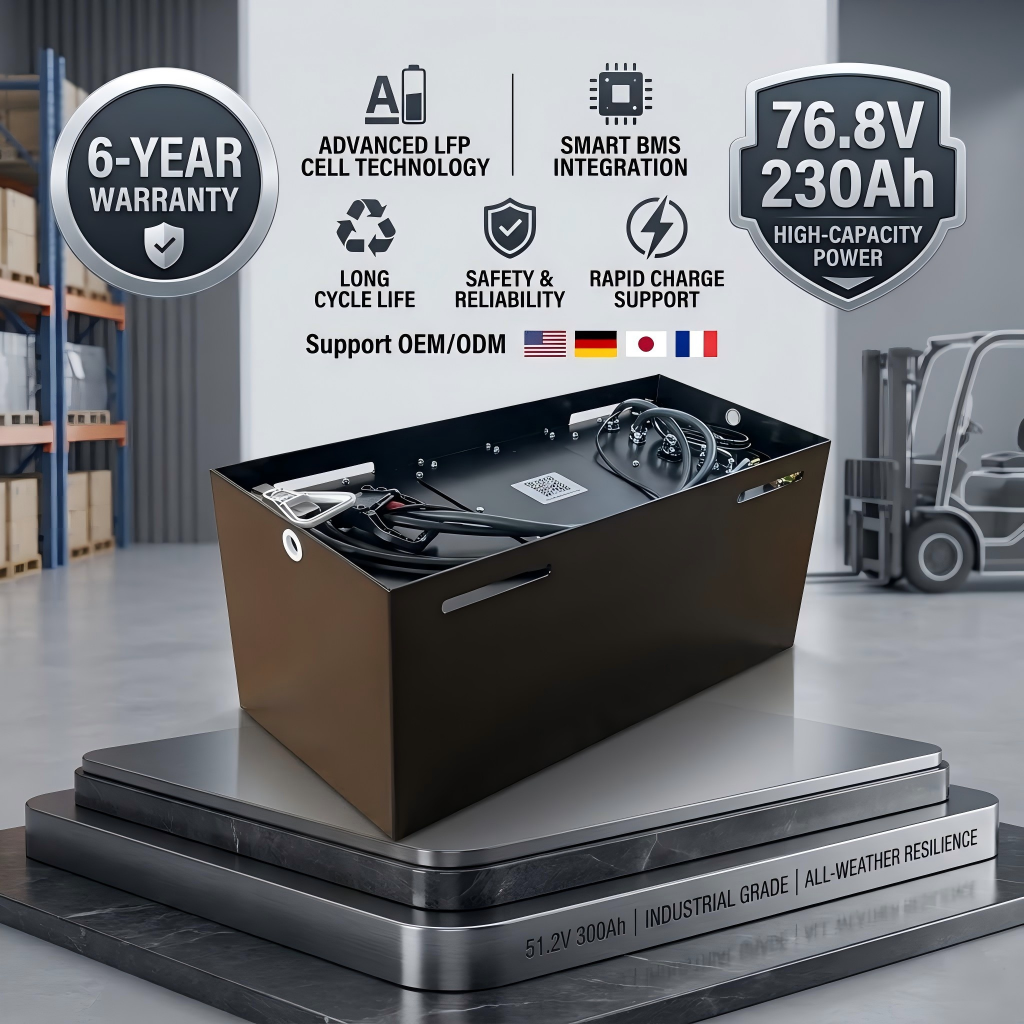 76.8V Lithium Battery