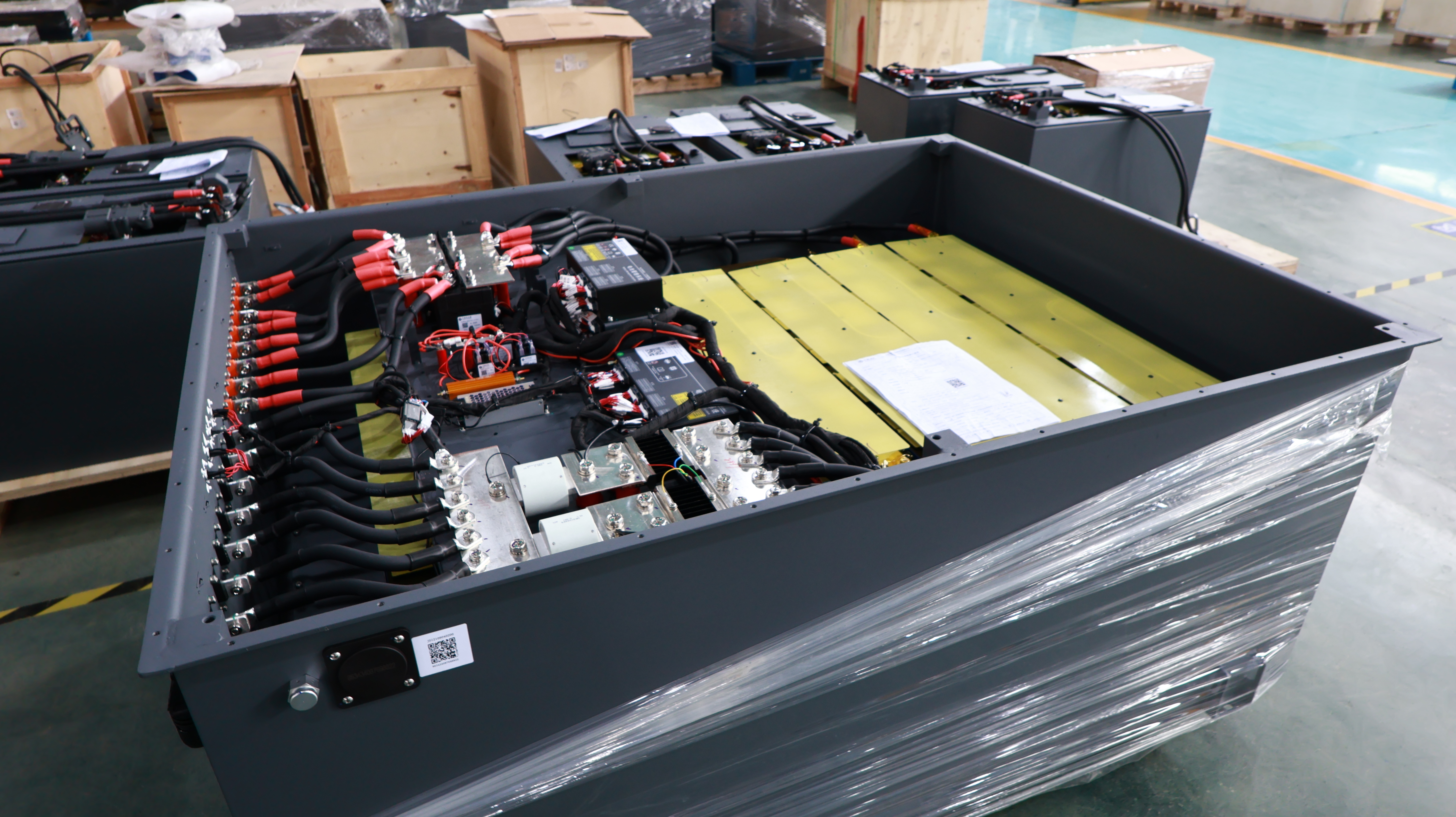 Lithium battery factory in China
