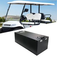 80V LiFePO4 battery pack with smart BMS for electric golf carts